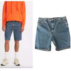 NEW Levi’s 505 Denim Jean Shorts Regular Fit Men's Size 42 Waist 9” Inseam NEW